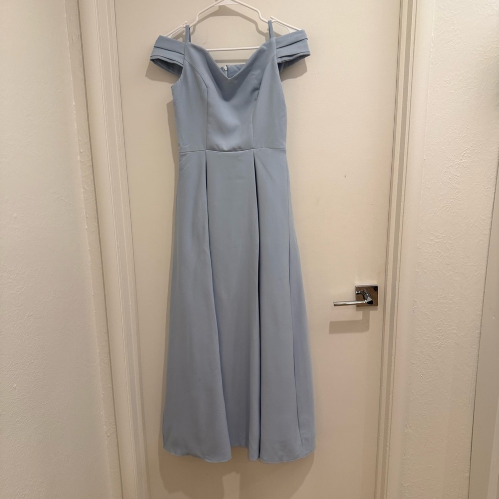 Cinderella Off-Shoulder Blue Dress